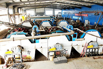 陜西時產(chǎn)300噸盾構料洗砂零排放現(xiàn)場